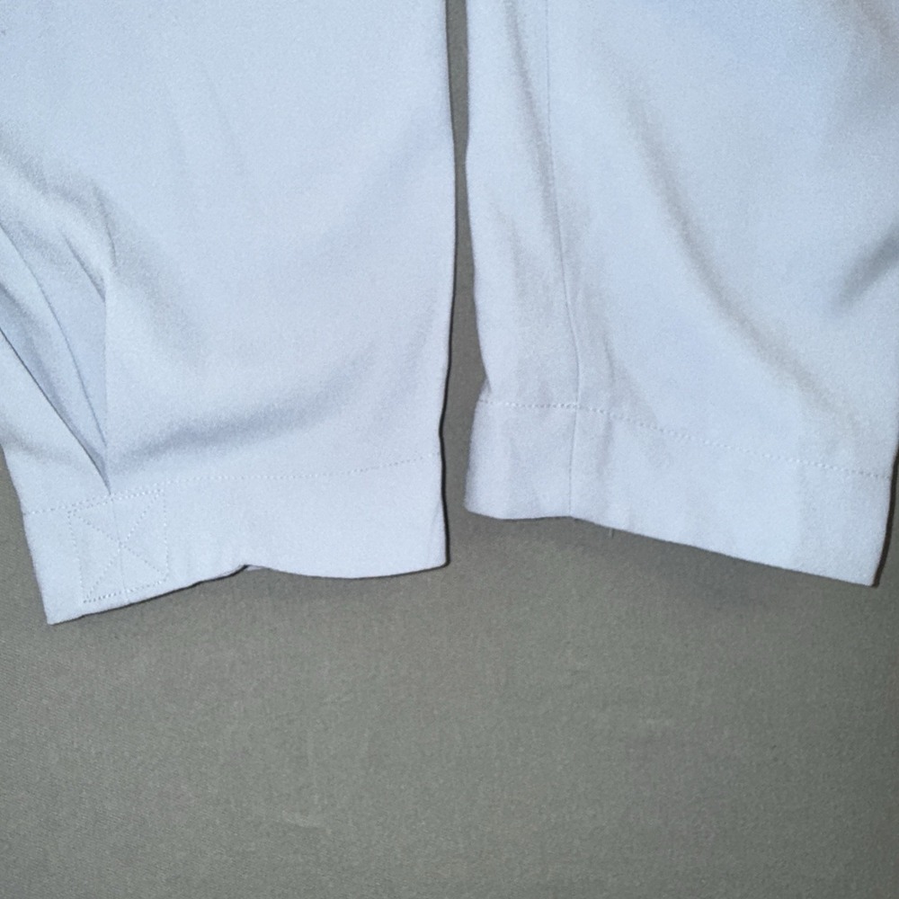 Women's Express Ankle High Rise Belted Cargo Pants Blue Size 0 - Picture 3 of 8